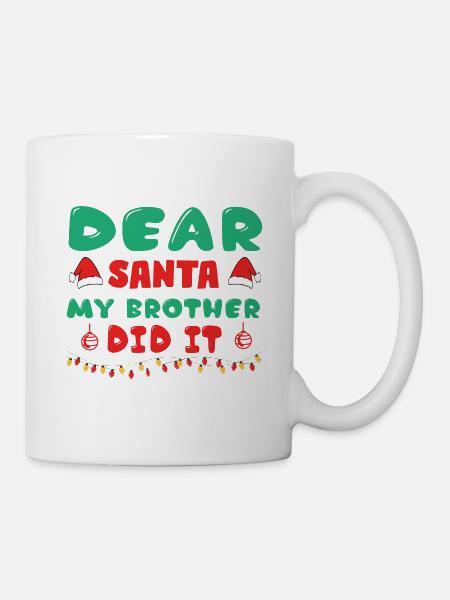 Funny design for Christmas - Mug - white