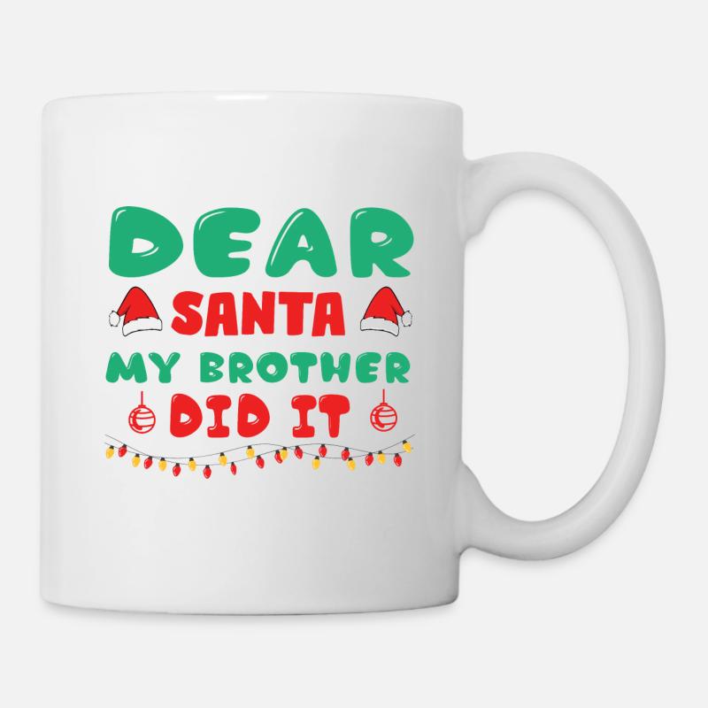 Funny design for Christmas - Mug - white