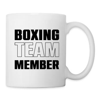 Boxing Team - Tasse - Weiß - Rechts