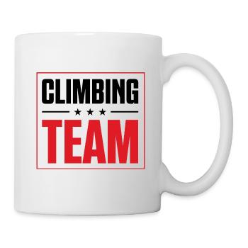 Climbing Team - Tasse - Weiß - Rechts