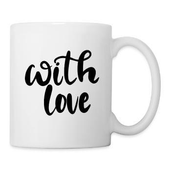 With Love - Avec Amour - Mug - white - Right