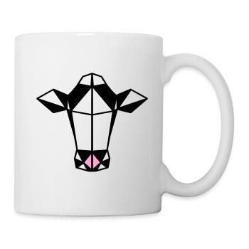Low Poly Cow - Mug - white - Right