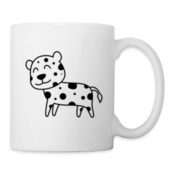 Leopard Comic Animal - Mug - white - Right
