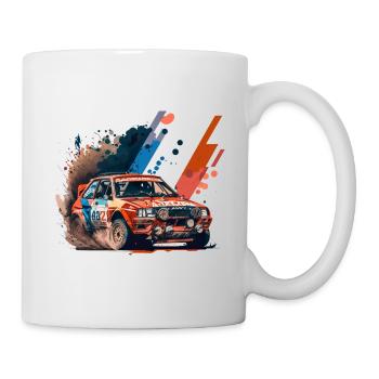Autocross Stockcar - Tasse - Weiß - Rechts