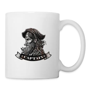 Capitaine - Mug blanc - blanc - Droite