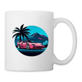 1980 LAMBO - Tasse - Weiß - Rechts