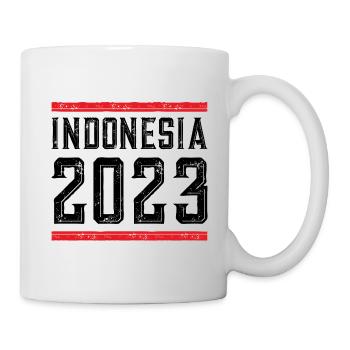 Indonesia 2023 - Tasse - Weiß - Rechts