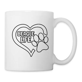Beagle Life - Mug - white - Right
