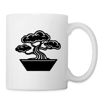 Tree Bonsai Symbol - Mug - white - Right