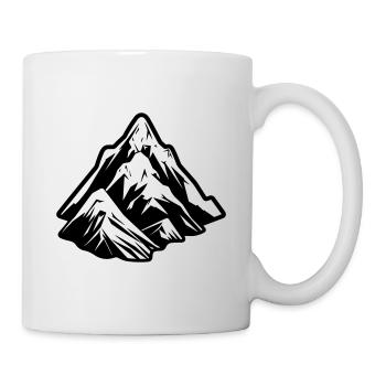 Berge Symbol Mountains - Mug - white - Right