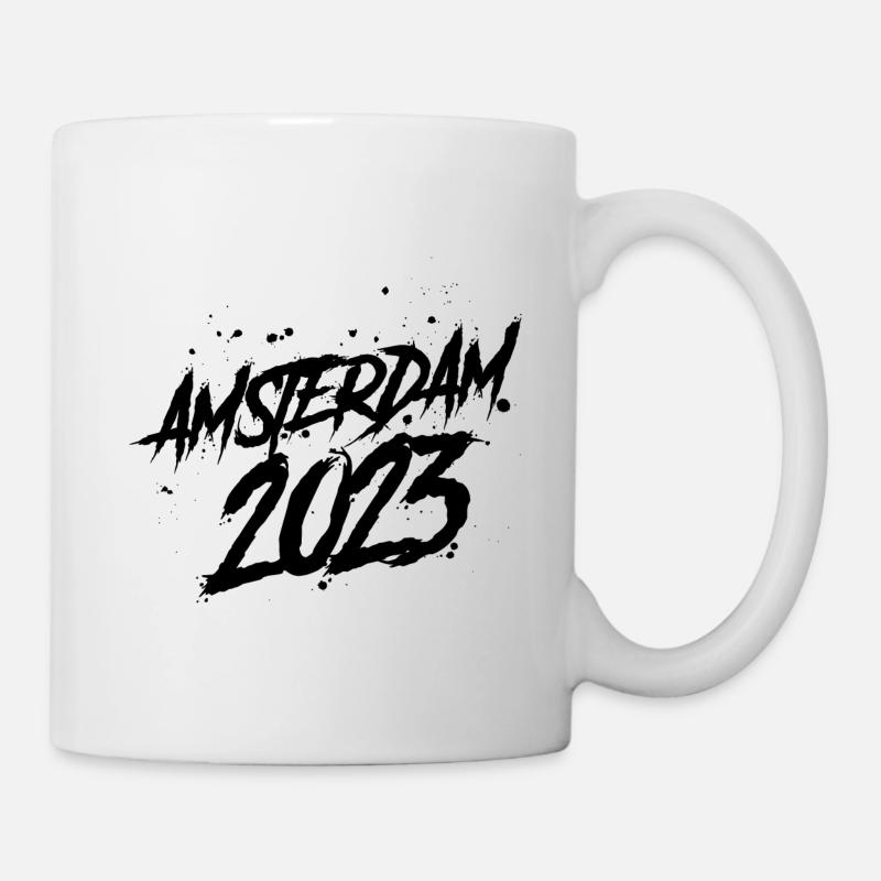 Amsterdam 2023 - Tasse - Weiß