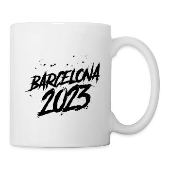 Barcelona 2023 - Tasse - Weiß - Rechts