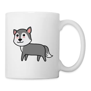 Wolf Comic Animal - Mug - white - Right