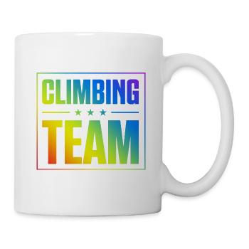 Climbing Team - Tasse - Weiß - Rechts