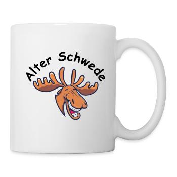 Na du alter Schwede - Tasse - Weiß - Rechts