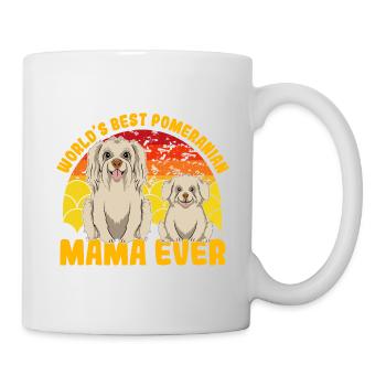La meilleure maman poméranique du monde de tous les temps - Mug blanc - blanc - Droite