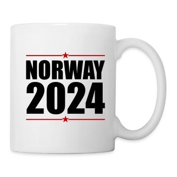 Norwegen 2024 - Tasse - Weiß - Rechts