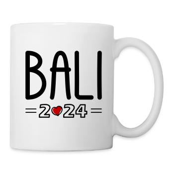 Bali 2024 Heart - Mug - white - Right