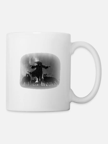 Wölfe - Tasse - Weiß