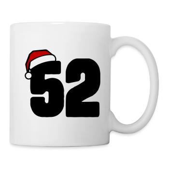 52 Numéro Noël - Mug blanc - blanc - Droite