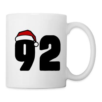 92 Number Christmas - Mug - white - Right