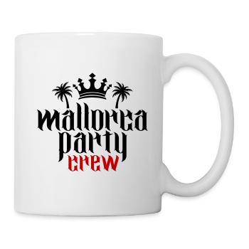 Mallorca Party Crew - Tasse - Weiß - Rechts