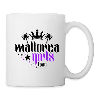 Visite des filles de Majorque - Mug blanc - blanc - Droite
