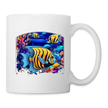 Skalar - Tasse - Weiß - Rechts