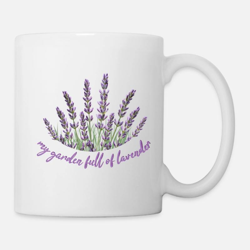 Lavande lavande - Mug blanc - blanc