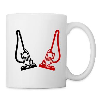 Vacuum Cleaner Icon - Mug - white - Right