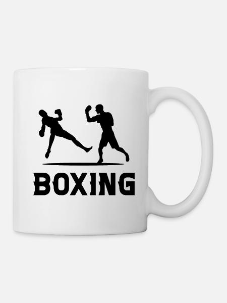 Boxen - Tasse - Weiß