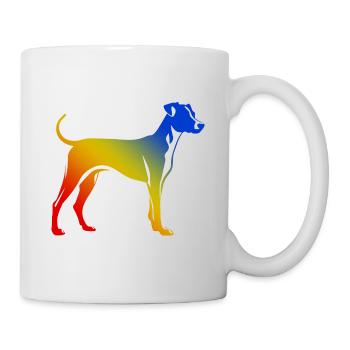 Whippet Dog Colorful - Mug - white - Right