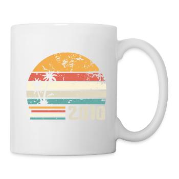 2010 Anniversary Gift - Made in 2010 Retro 2010 - Mug - white - Right