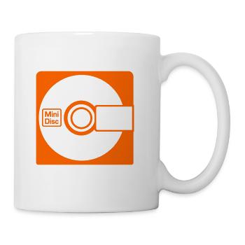 Classic MiniDisc icon - Mug - white - Right