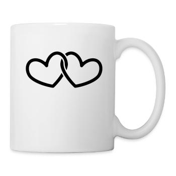 Forever hearts - Mug - white - Right