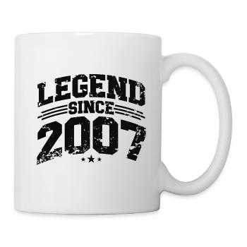 Legend Since 2007 Cadeau d’anniversaire vintage - Mug blanc - blanc - Droite