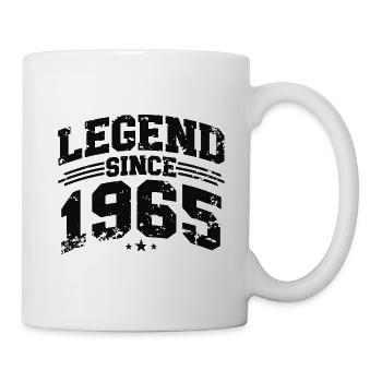 Légende depuis 1965 Cadeau d’anniversaire vintage - Mug blanc - blanc - Droite