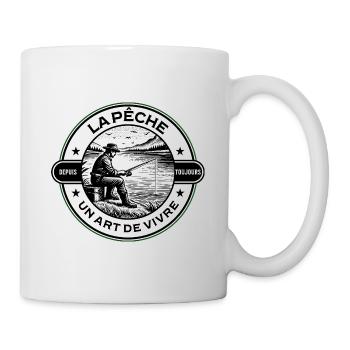 Fishing, a way of life - Mug - white - Right