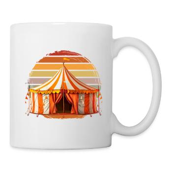 Zircus - Tasse - Weiß - Rechts
