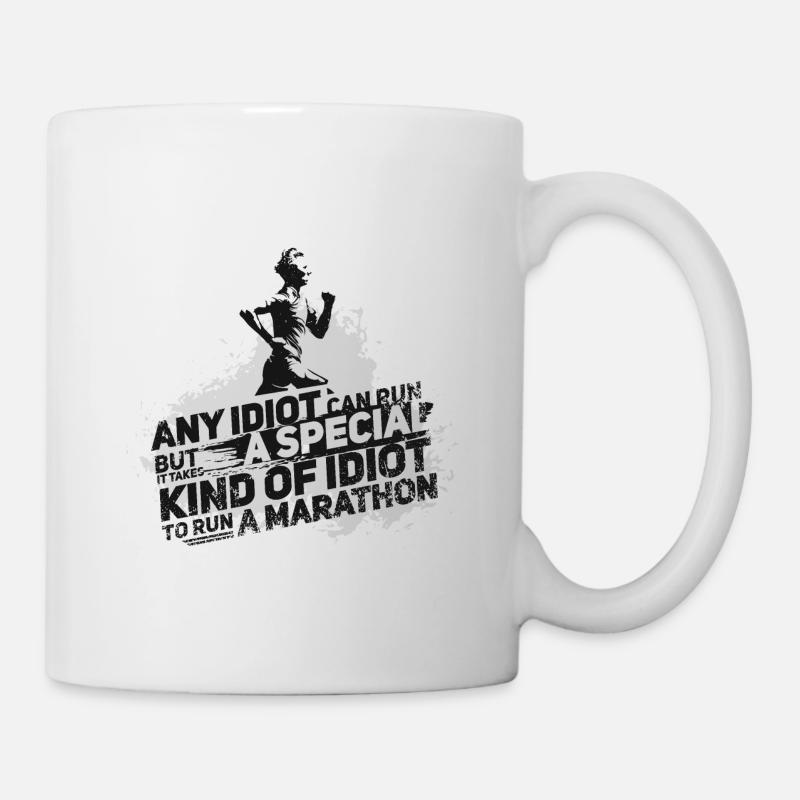 marathon - Mug blanc - blanc