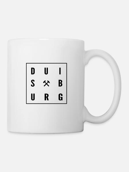 Duisburg - Mug blanc - blanc
