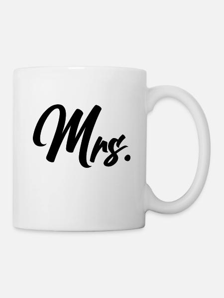 Mme - M. + Mme Duo - Mug blanc - blanc