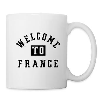 welcome to france - Mug blanc - blanc - Droite