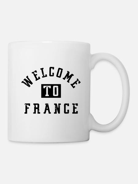 welcome to france - Mug blanc - blanc