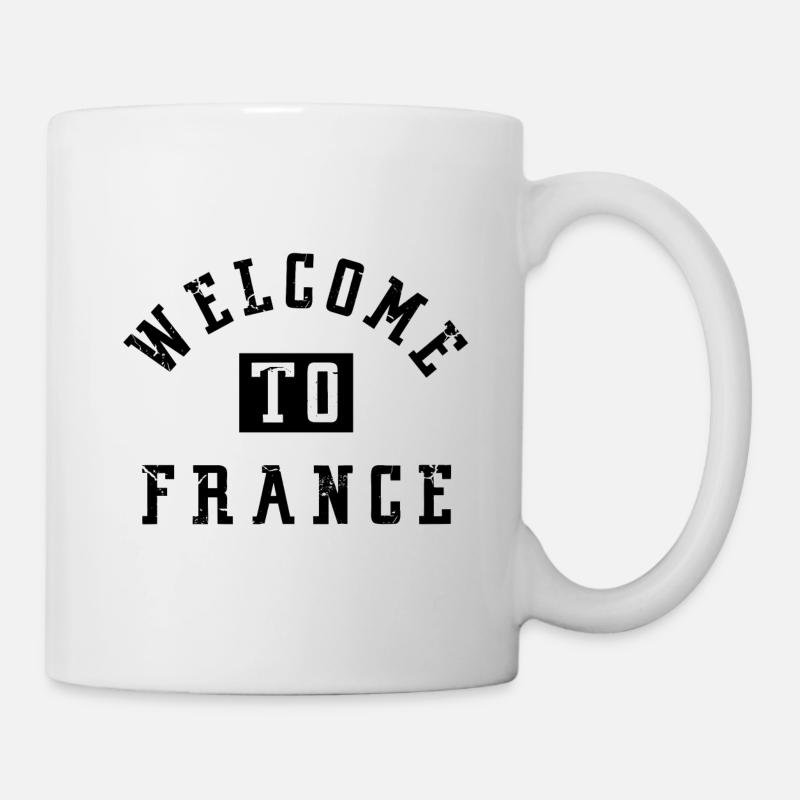 welcome to france - Mug blanc - blanc