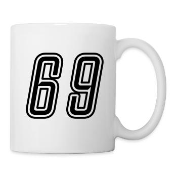 69 Number number - Mug - white - Right