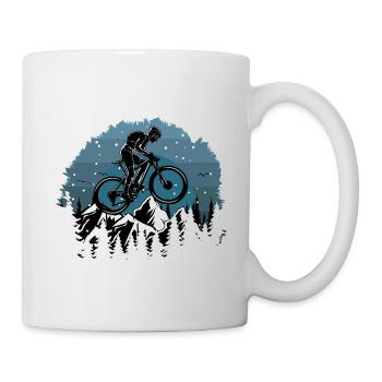 Bicycle MTB - Mug - white - Right