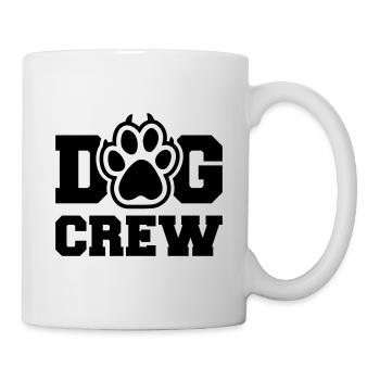Dog Crew - Tasse - Weiß - Rechts