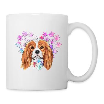 Cavalier King Charles Épagneul - Mug blanc - blanc - Droite