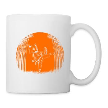 Roter Panda - Tasse - Weiß - Rechts